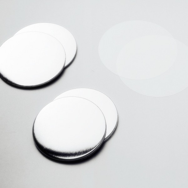 75mm Flatback Button Badge components