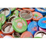25mm Badges with your design