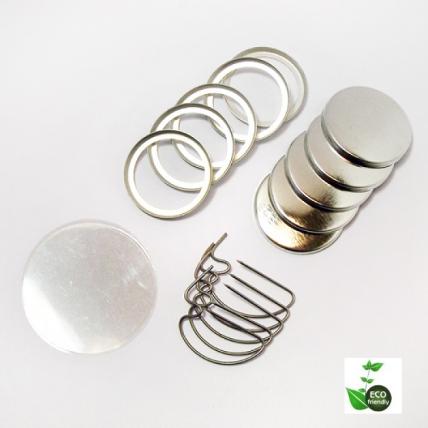 25mm Button Badge components